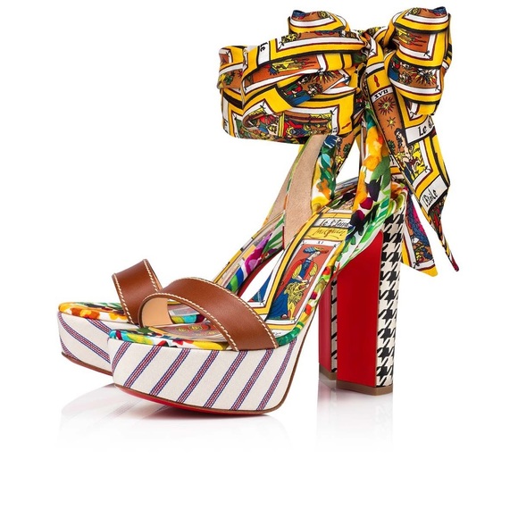 Christian Louboutin | Shoes | Never Worn Christian Louboutin Sandale Du  Desert Alta Size 35 | Poshmark